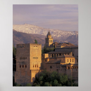 Spanien, Granada, Andalusien Die Alhambra, 2 Poster