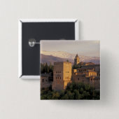 Spanien, Granada, Andalusien Die Alhambra, Button (Vorne & Hinten)