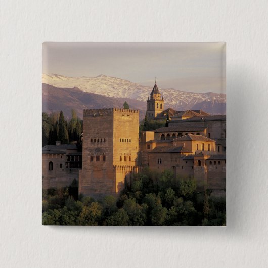 Spanien, Granada, Andalusien Die Alhambra, Button (Vorderseite)