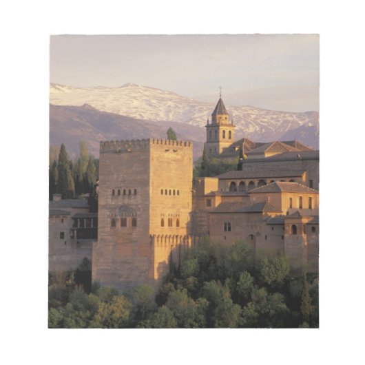 Spanien, Granada, Andalusien Die Alhambra, Notizblock (Vorderseite)
