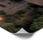 Spanien, Granada, Andalusien Die Alhambra, Poster (Ecke)