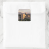 Spanien, Granada, Andalusien Die Alhambra, Quadratischer Aufkleber (Tasche)