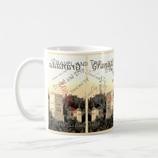 Spanien - Granada - Kaffeetasse (Links)