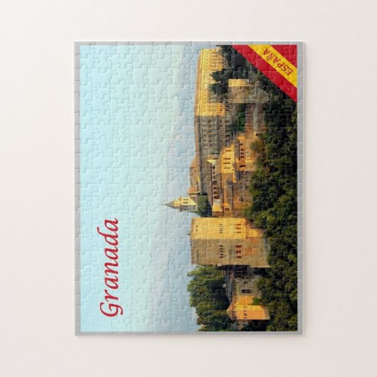 Spanien - Granada - Puzzle (Vertikal)