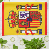 Spanien Handtuch (Gefaltet)