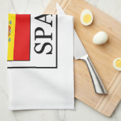 Spanien Handtuch (Viertel Falte)