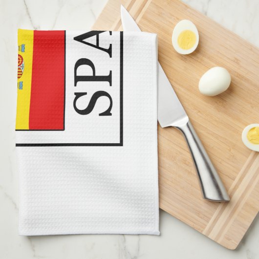 Spanien Handtuch (Viertel Falte)