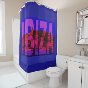 spanien ibiza duschvorhang