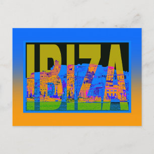 spanien ibiza postkarte