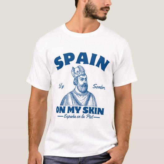 Spanien in meiner Haut T-Shirt (Vorderseite)
