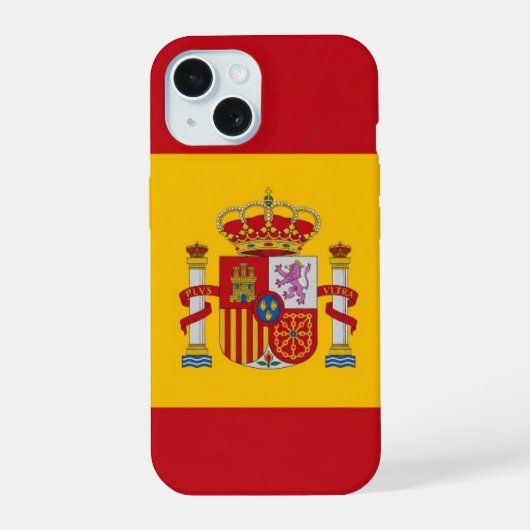Spanien iPhone 15 Hülle (Rückseite)