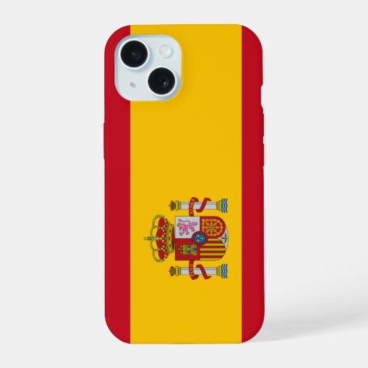 Spanien iPhone 15 Hülle (Rückseite)