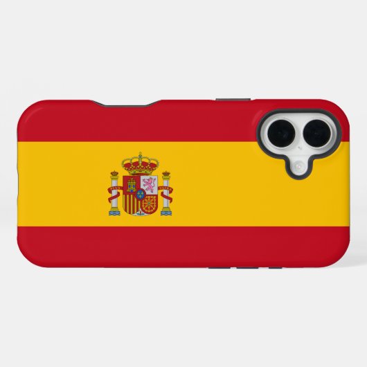 Spanien iPhone Hülle (Rückseite (Horizontal))