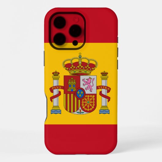 Spanien iPhone Hülle (Rückseite)
