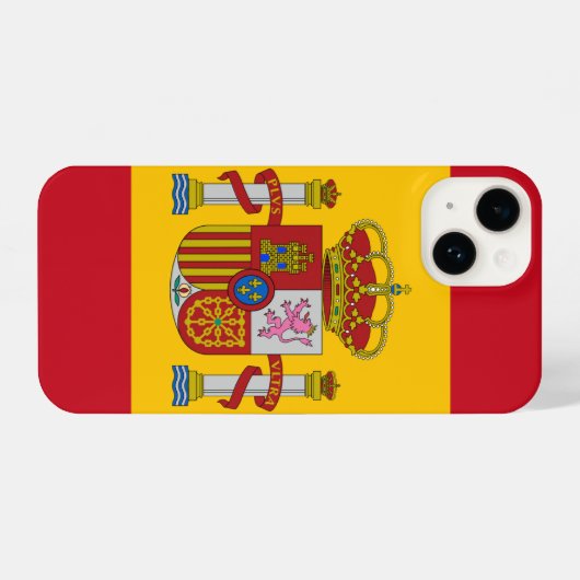 Spanien iPhone Hülle (Rückseite (Horizontal))