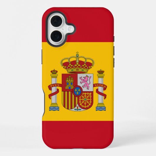 Spanien iPhone Hülle (Rückseite)