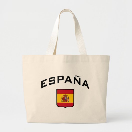 Spanien Jumbo Stoffbeutel (Vorne)