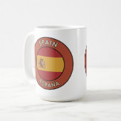 Spanien Kaffeetasse (Vorderseite Links)
