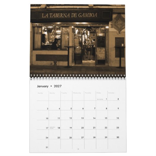 Spanien-Kalender 2012 Kalender (Jan 2027)