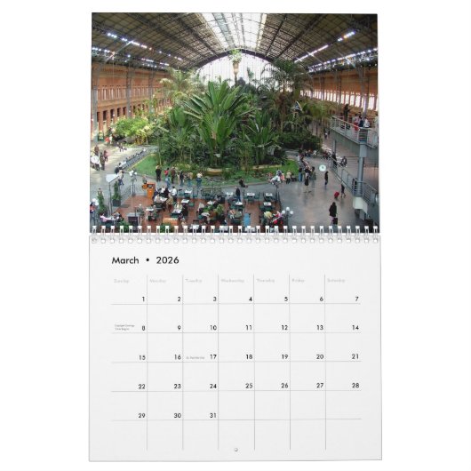 Spanien Kalender 2023 (Mär 2026)