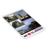 Spanien - Kanarische Inseln - El Hierro - I Liebe  Magnet (Rechte Seite)
