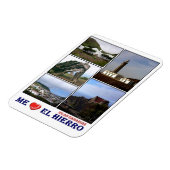 Spanien - Kanarische Inseln - El Hierro - I Liebe  Magnet (Linke Seite)