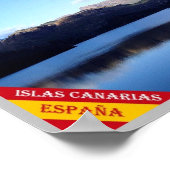 Spanien - Kanarische Inseln - Gran Canaria - P Poster (Ecke)