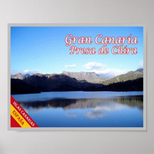 Spanien - Kanarische Inseln - Gran Canaria - P Poster (Vorne)