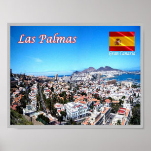 Spanien - Kanarische Inseln - Gran Canaria - Poster