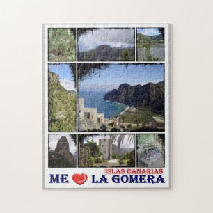 Spanien - Kanarische Inseln - La Gomera - I Liebe Puzzle