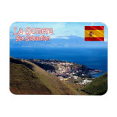 Spanien - Kanarische Inseln - La Gomera - Magnet (Horizontal)