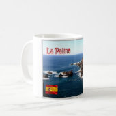 Spanien - Kanarische Inseln - La Palma - Kaffeetasse (Vorderseite Links)