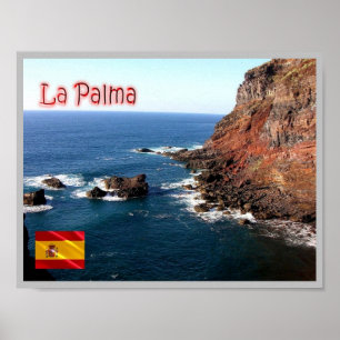 Spanien - Kanarische Inseln - La Palma - Poster
