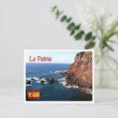 Spanien - Kanarische Inseln - La Palma - Postkarte (Stehend Vorderseite)