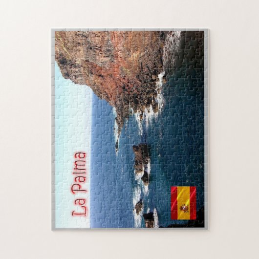 Spanien - Kanarische Inseln - La Palma - Puzzle (Vertikal)
