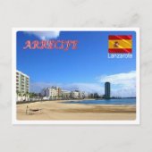 Spanien - Kanarische Inseln - Lanzarote - Postkarte (Vorderseite)