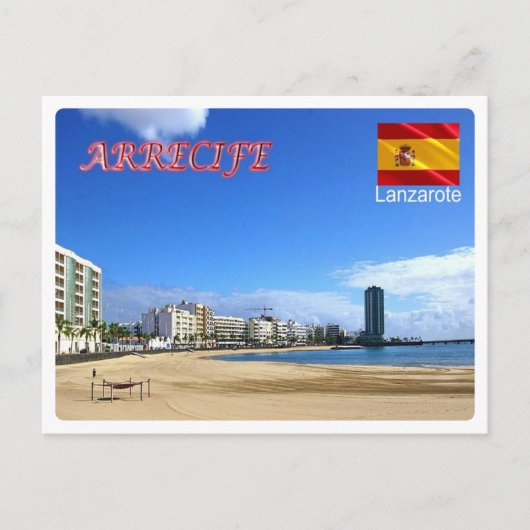 Spanien - Kanarische Inseln - Lanzarote - Postkarte (Vorderseite)