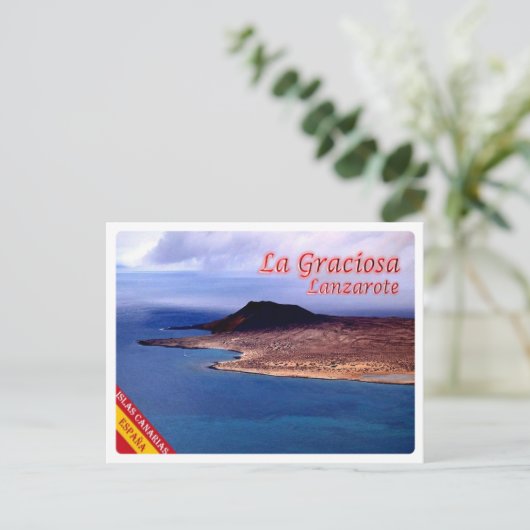 Spanien - Kanarische Inseln - Lanzarote - Postkarte (Stehend Vorderseite)
