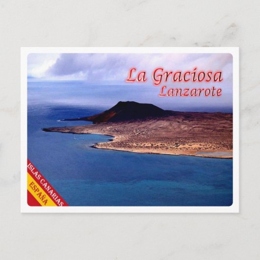 Spanien - Kanarische Inseln - Lanzarote - Postkarte (Vorderseite)