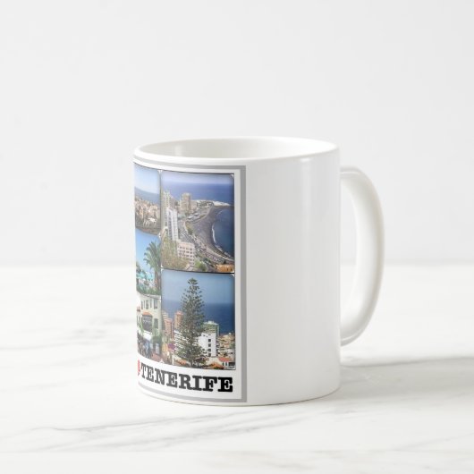 Spanien - Kanarische Inseln - Teneriffa - I Liebe  Kaffeetasse (VorderseiteRechts)