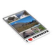 Spanien - Kanarische Inseln - Teneriffa - I Liebe  Magnet (Rechte Seite)