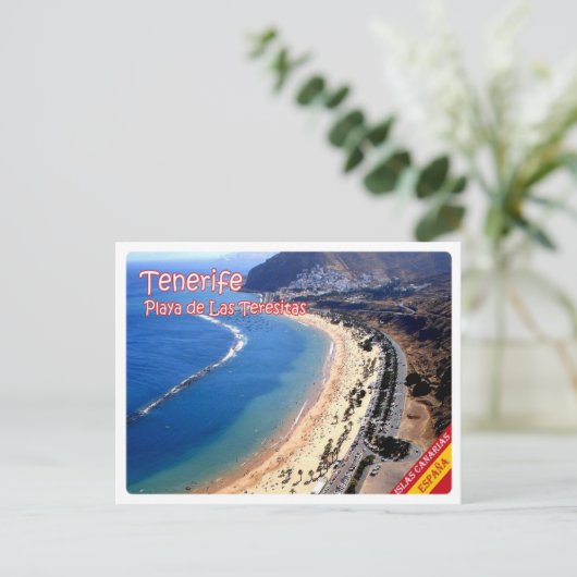 Spanien - Kanarische Inseln - Teneriffa - Postkarte (Stehend Vorderseite)