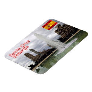 Spanien - Kanarische Inseln - Teneriffa - Santa Cr Magnet