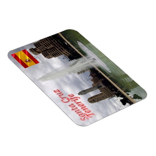 Spanien - Kanarische Inseln - Teneriffa - Santa Cr Magnet (Rechte Seite)