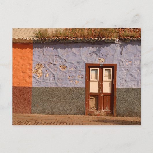 Spanien, Kanarische Inseln, Teneriffa, Villa Postkarte (Vorderseite)