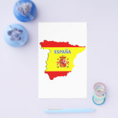 Spanien Karte (Einzeln)