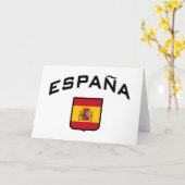 Spanien Karte (Gelbe Blume)