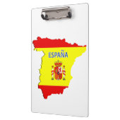 Spanien Karte Klemmbrett (Links)