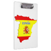 Spanien Karte Klemmbrett (Rechts)