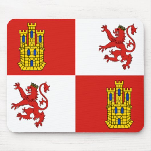 Spanien-Kastilien Mousepad (Vorne)